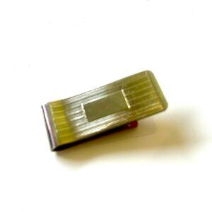 Money Clip in Gold Tone